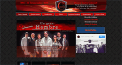 Desktop Screenshot of colonialteatro.com.ar