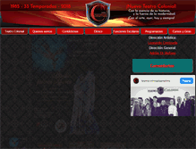 Tablet Screenshot of colonialteatro.com.ar